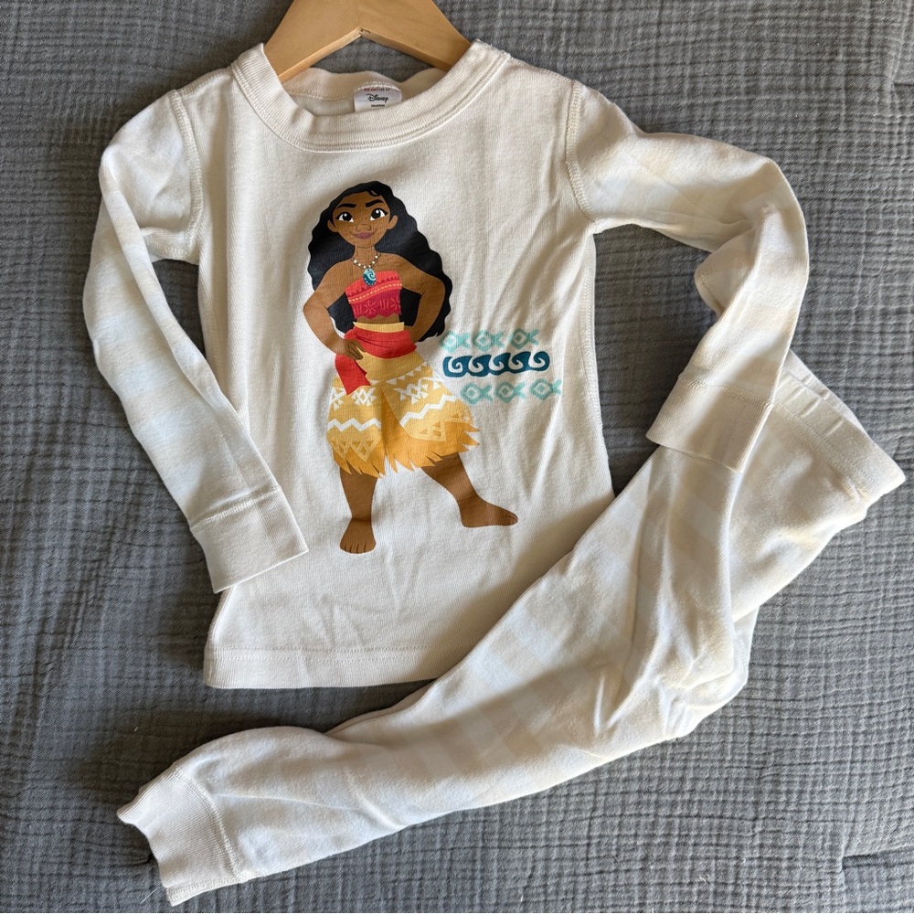 Hanna Andersson Disney Moana Pajamas 3T